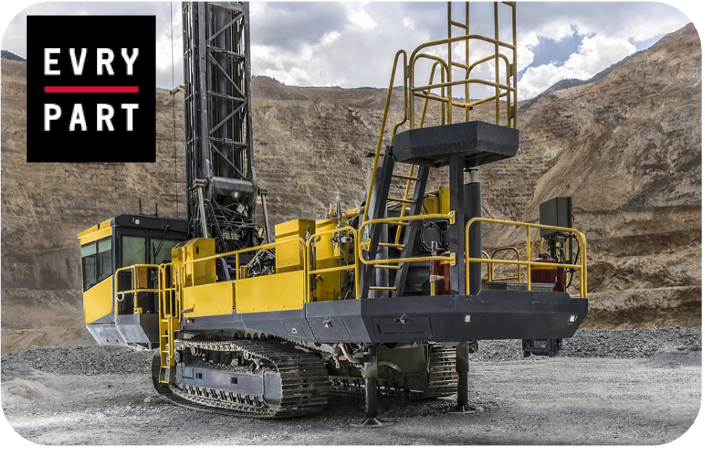 Repuestos para perforadoras rotativas Epiroc